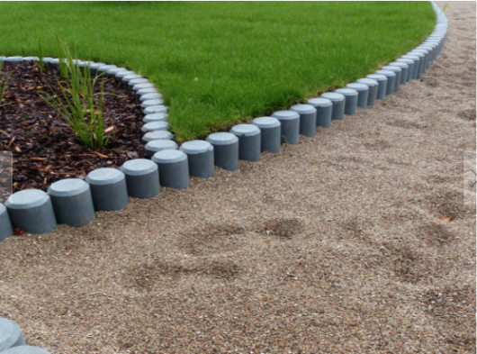 Recycled Mixed Plastic Palisade without Point 100mm dia